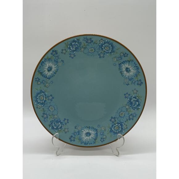 VTG MCM Taylor Smith Taylor AZURA Ceramic Stoneware Dinner Plate 10.5” Read - Picture 1 of 6